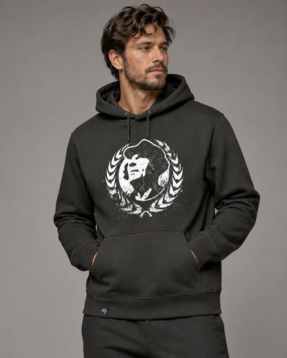 Ährenkranz ― Unisex Mens Hoodie - Schwarz