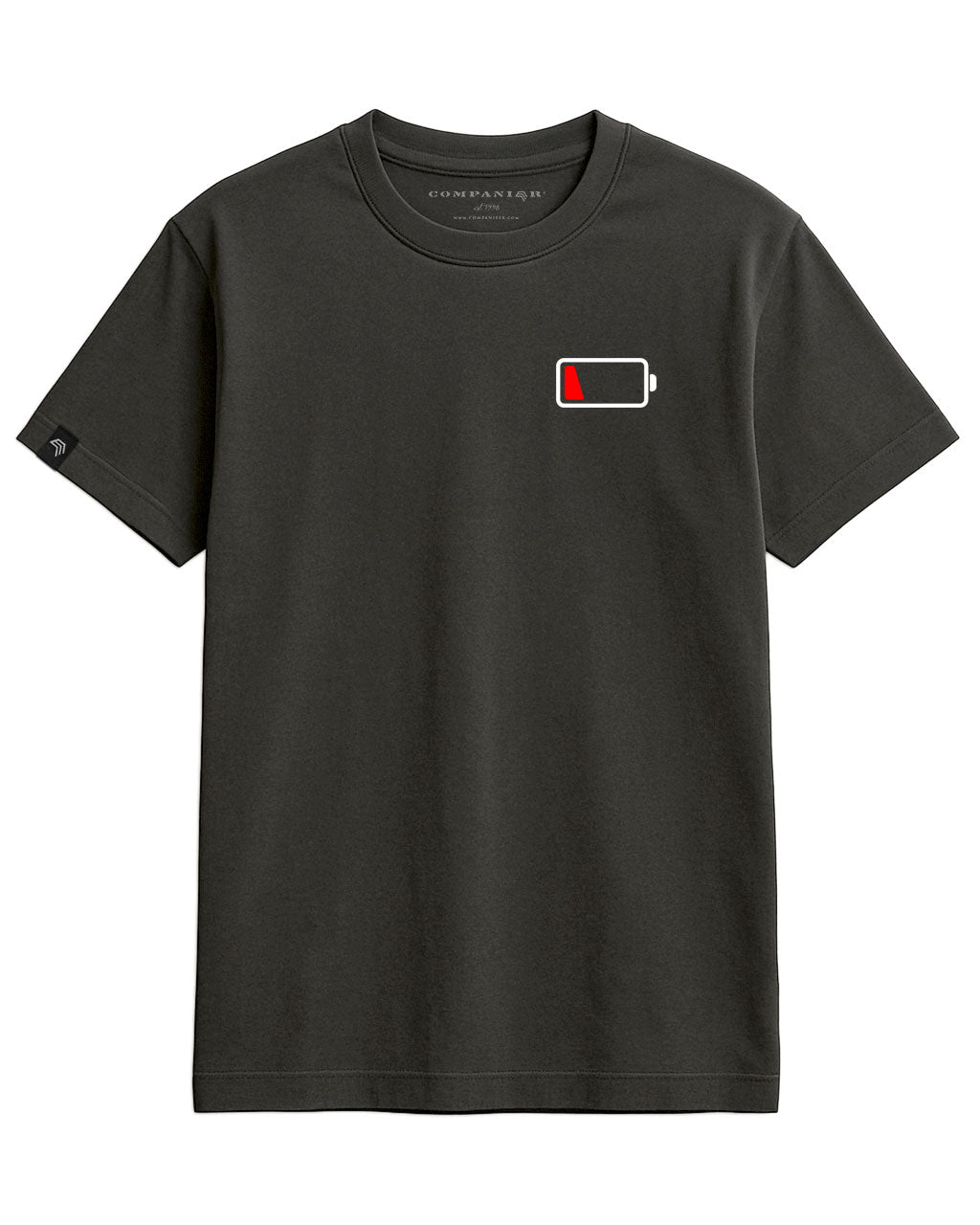 Battery Empty ― Herren Akku leer T-Shirt – Schwarz