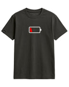 Battery Empty ― Herren Akku leer T-Shirt – Schwarz