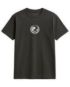 Ährenkranz COMPANIEER ― Herren Unisex Konterfei Logo T-Shirt – Schwarz