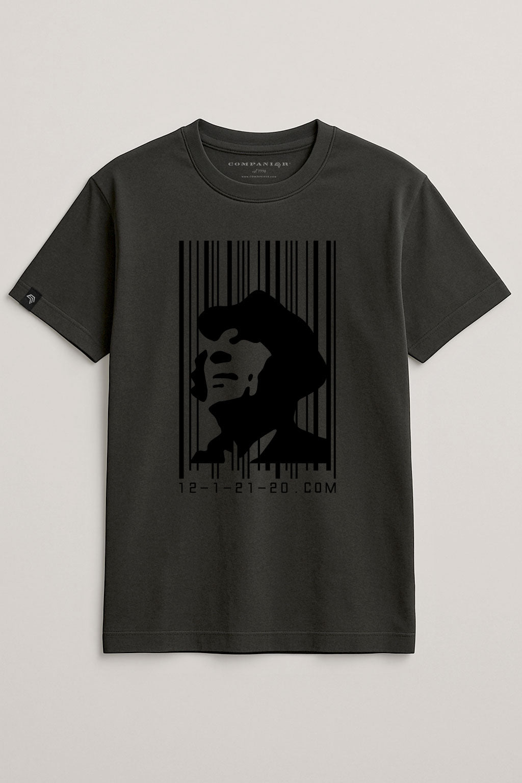 ― % ― Barcode 12-1-21-20 ― Unisex Mens T-Shirt