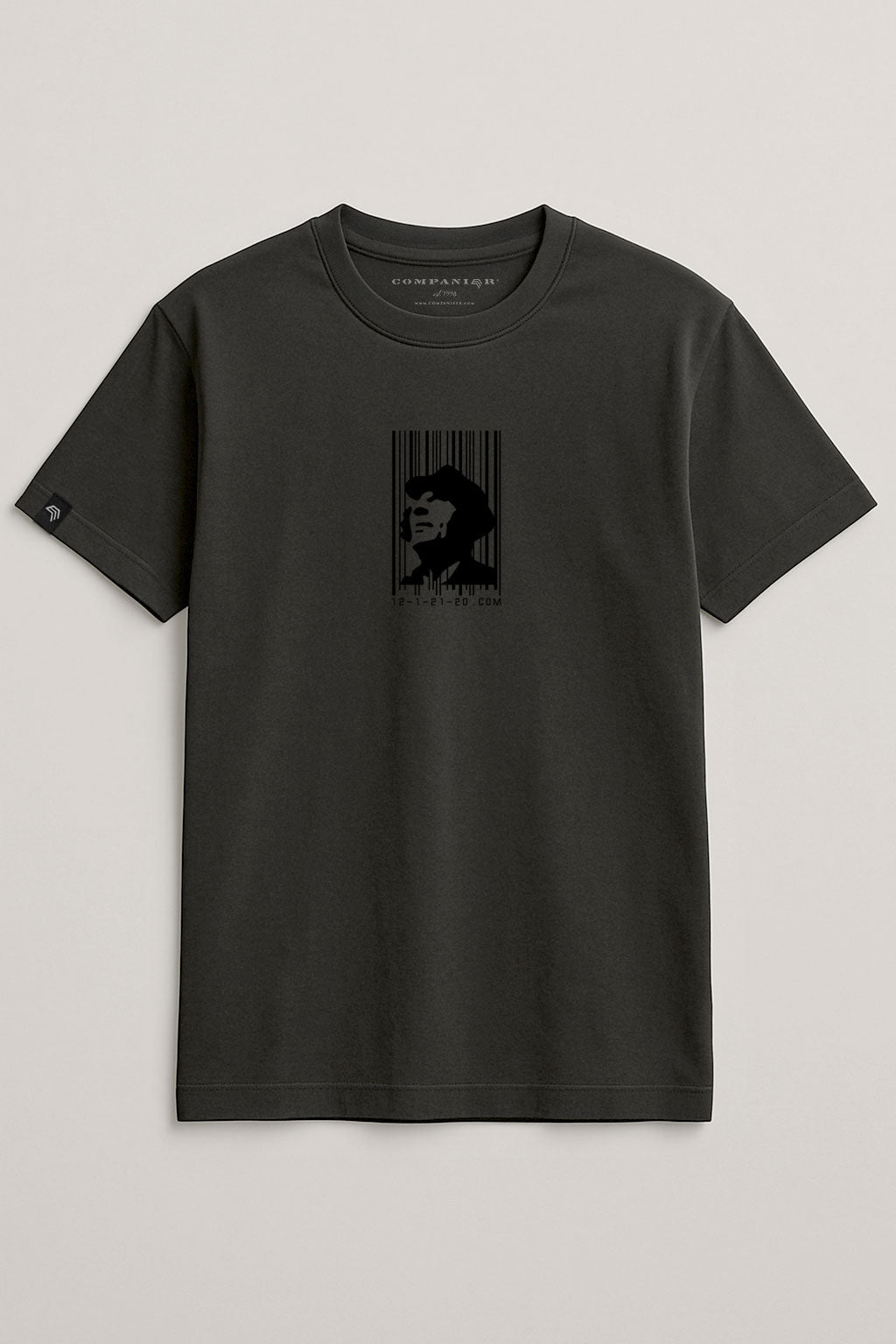 ― % ― Barcode 12-1-21-20 ― Unisex Mens T-Shirt