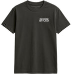 The Earth Is Flat – Men's Satire T-Shirt – Black