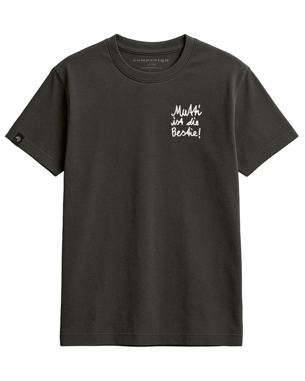 Mom is the Best(ie) — Men's Unisex Statement T-Shirt – Black