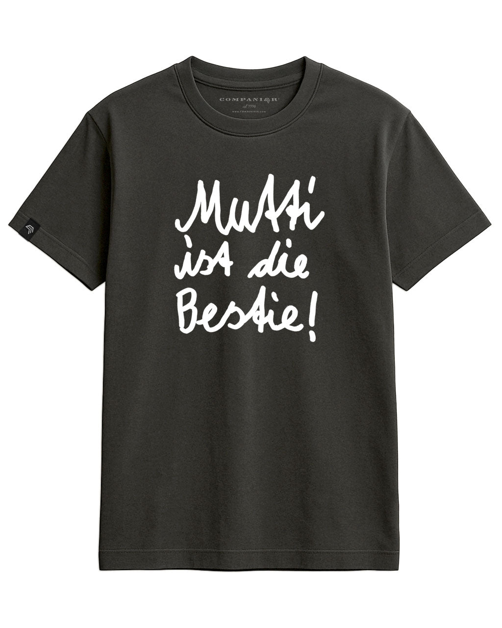 Mom is the Best(ie) — Men's Unisex Statement T-Shirt – Black