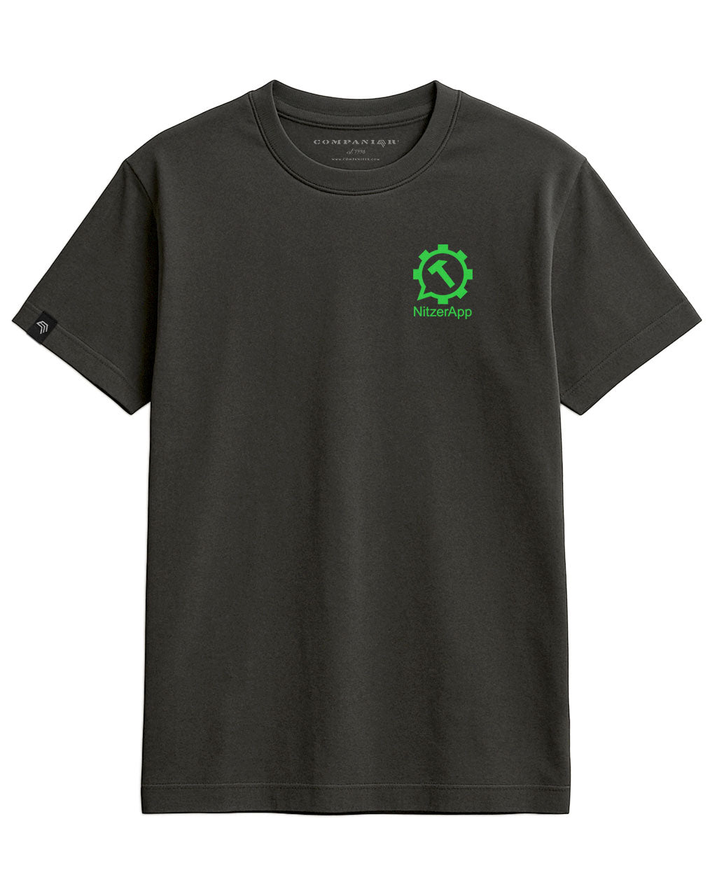 Nitzer App ― Men's EBM Parody T-Shirt – Black