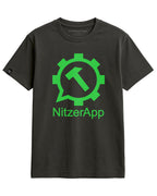 Nitzer App ― Men's EBM Parody T-Shirt – Black