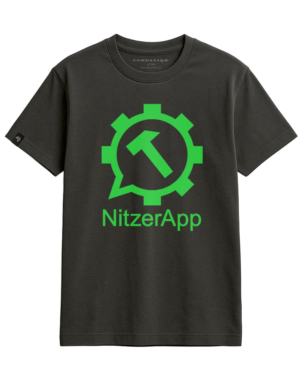 Nitzer App ― Men's EBM Parody T-Shirt – Black