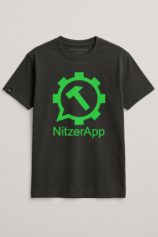 Nitzer App ― T-Shirt - Schwarz