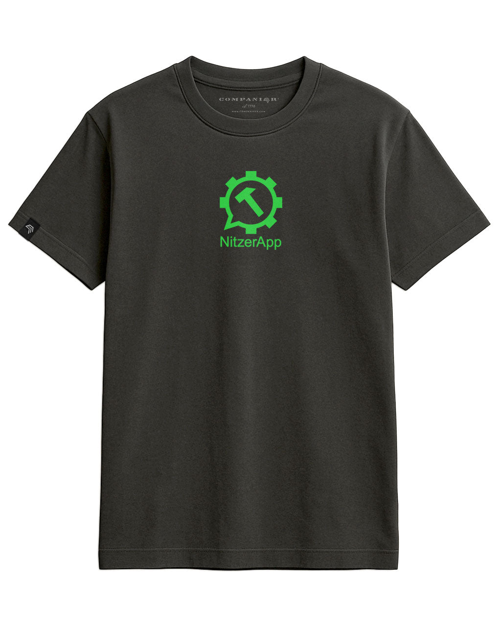 Nitzer App ― Men's EBM Parody T-Shirt – Black
