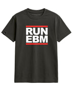 Run EBM ― Men's Electronic Body Music T-Shirt – Black