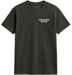 The Earth Is Flat ― Herren Satire T-Shirt – Schwarz