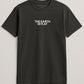 The Earth is flat ― Mens T-Shirt - Schwarz