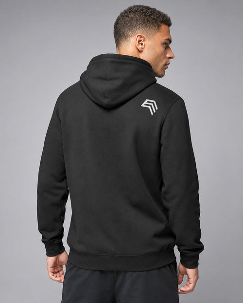 Ährenkranz - Unisex Bi-color Hoodie - Schwarz / Weiß