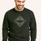 Hands PW ― Unisex Mens Sweatshirt - Schwarz