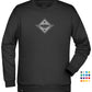 Hands PW ― Unisex Mens Sweatshirt - Schwarz