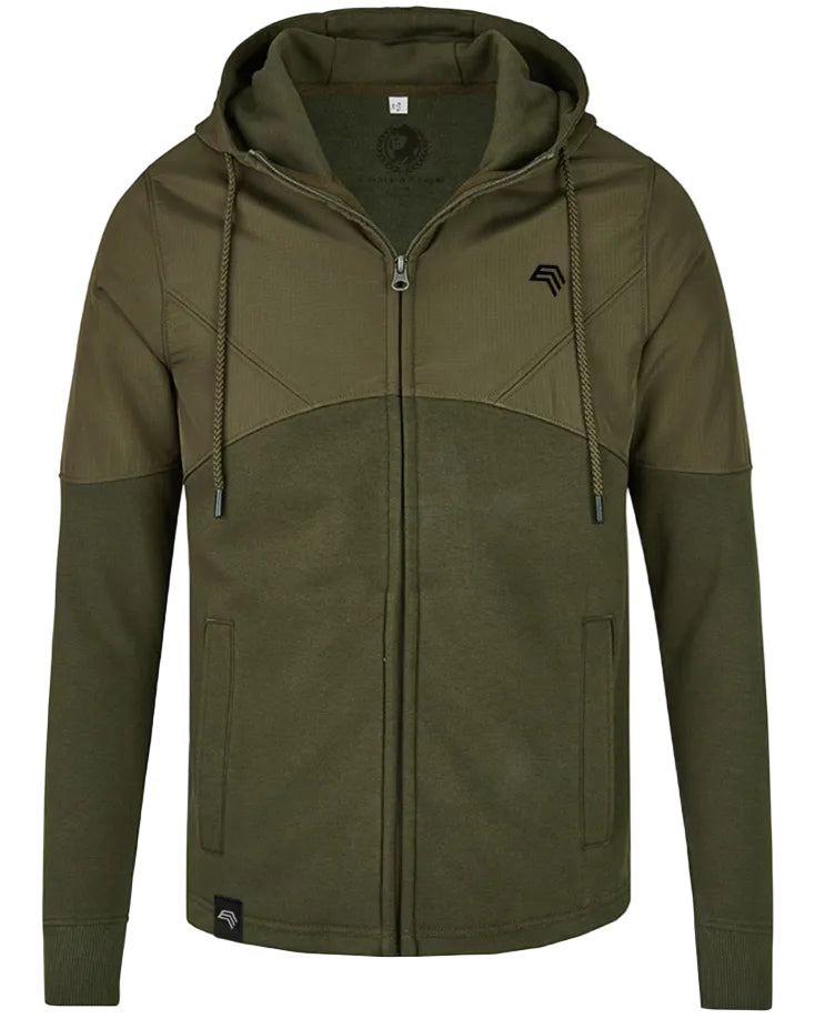 MMT 019Y ― Material-Mix Sweat Jacket