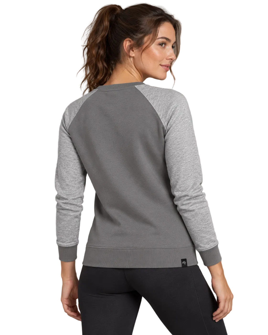 MMT 025Y ― Damen-Sweatshirt, bei dem die Ärmel mitreden