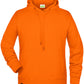 ― % ― JAN 8024/ ― Bio-Baumwolle Hoodie Sweatshirt - Orange [XL]