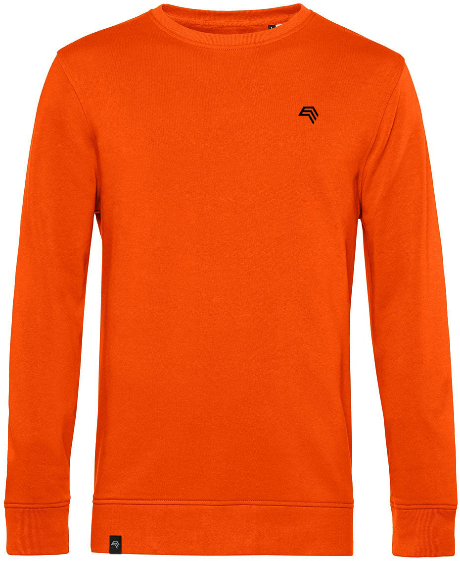 BAC U31B ― Weiches Unisex Bio-Baumwolle Sweatshirt - Orange
