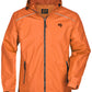 JAN 1118 ― Windbreaker Rain Jacket - Orange / Carbon Grau