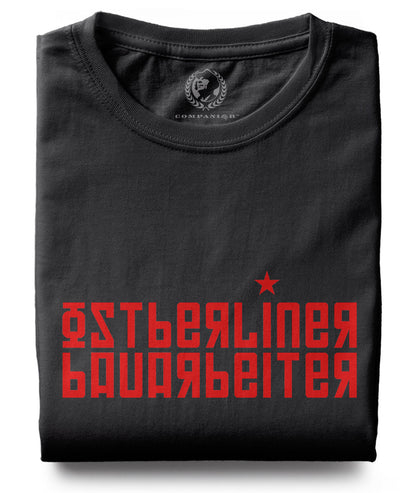 Ostberliner Bauarbeiter ― T-Shirt - Schwarz