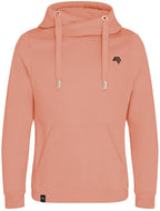 JDS 0021 ― Cross Neck Überkreuz Hoodie - Dusty Pink