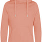 JDS 0021 ― Cross Neck Überkreuz Hoodie - Dusty Pink