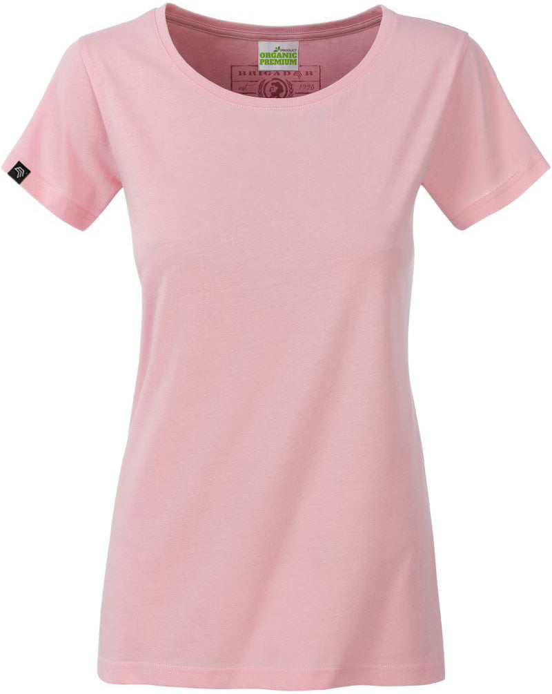 JAN 8007 ― Women's Organic Cotton T-Shirt Navy Blue [XS-2XL]