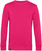 BAC U31B ― Soft Unisex Organic Cotton Sweatshirt - Magenta Pink