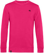 BAC U31B ― Soft Unisex Organic Cotton Sweatshirt - Magenta Pink