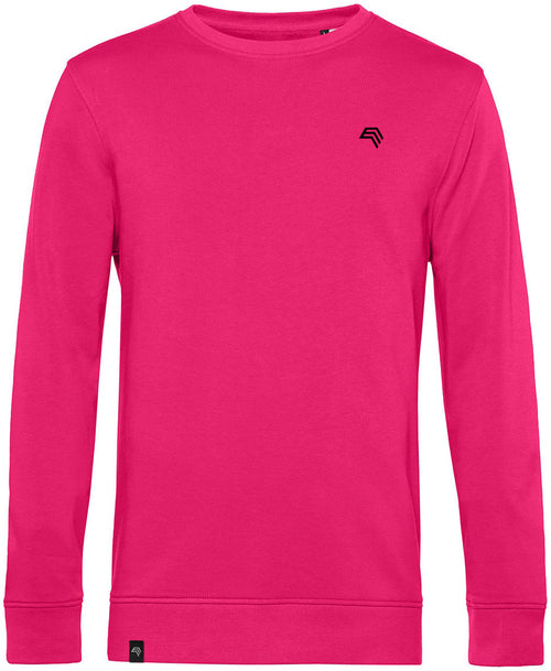 BAC U31B ― Soft Unisex Organic Cotton Sweatshirt - Magenta Pink