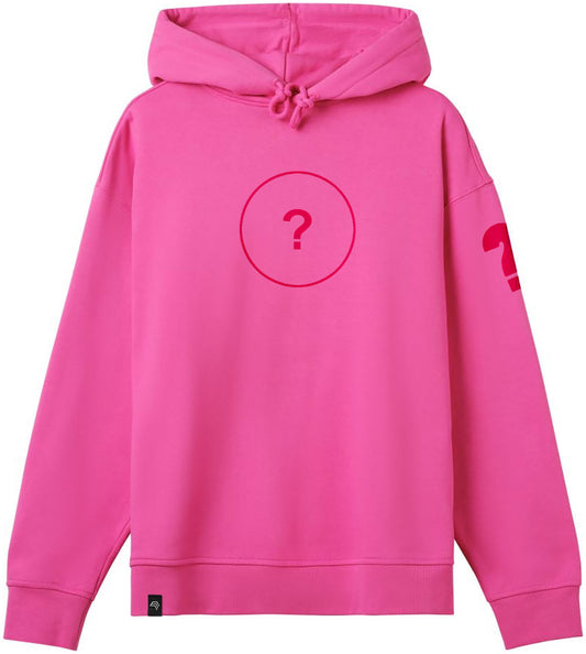 HMB 2595 ― Schwerer Ladies Oversize Organic Hoodie - Pink