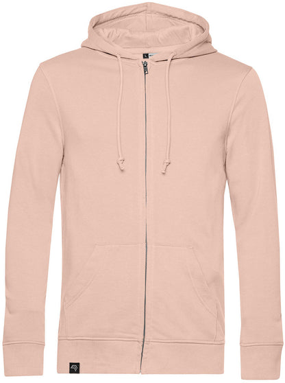 BAC U35B ― Weiche Kapuzen-Sweatjacke mit Bio-Baumwolle - Soft Rosé