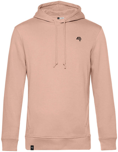 BAC U33B ― Weicher Herren Bio-Baumwolle Hoodie - Pink Soft Rosé