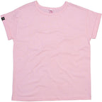 ― % ― MTS M193 ― Women's Bio-Baumwolle Oversized T-Shirt - Pink Rot [M]