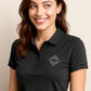 Hands PW ― Ladies Polo Shirt - Schwarz