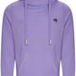 JDS 0021 ― Cross Neck Überkreuz Hoodie - Violett Lavender Lila