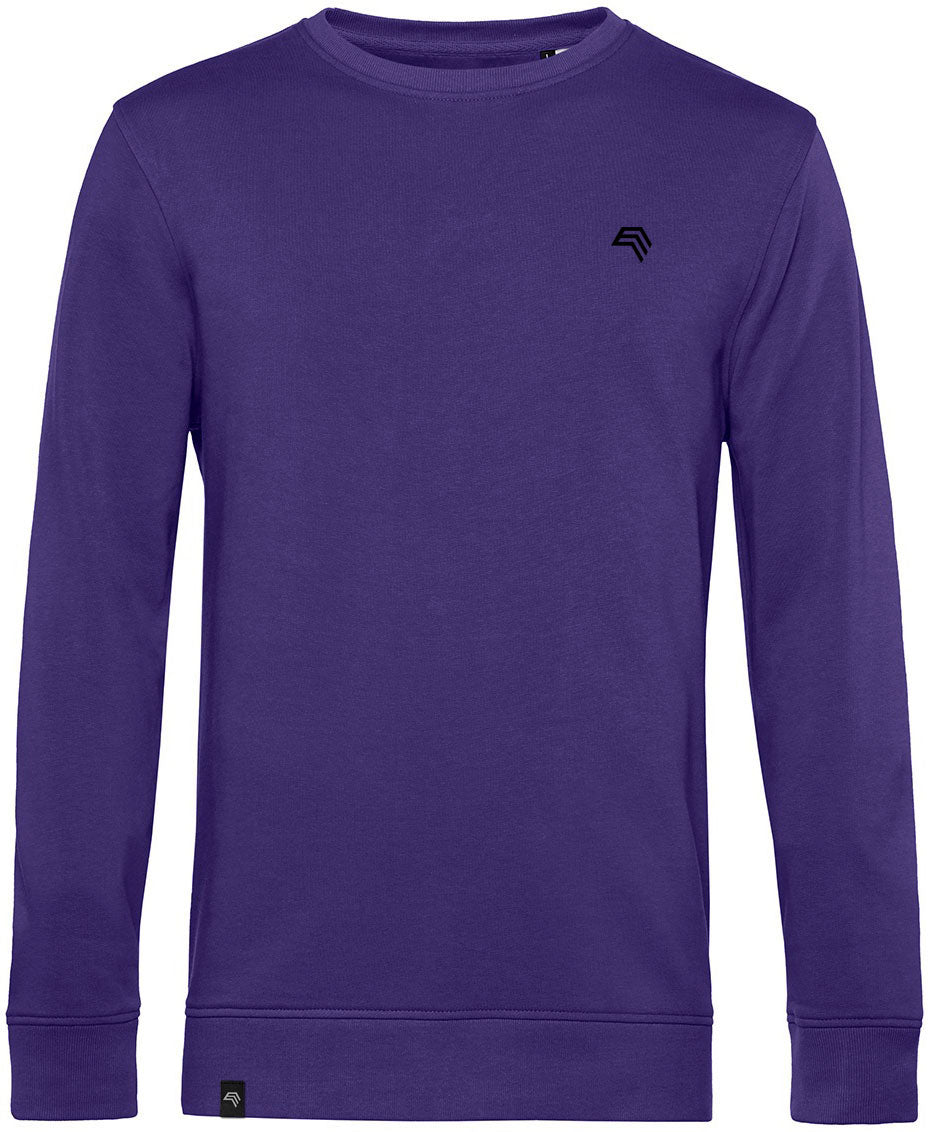 BAC U31B ― Soft Unisex Organic Cotton Sweatshirt - Purple