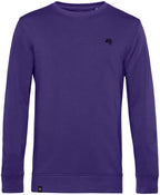 BAC U31B ― Soft Unisex Organic Cotton Sweatshirt - Purple