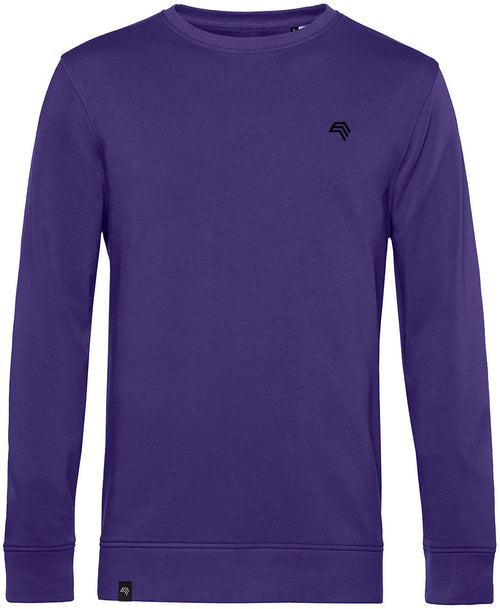 BAC U31B ― Soft Unisex Organic Cotton Sweatshirt - Purple