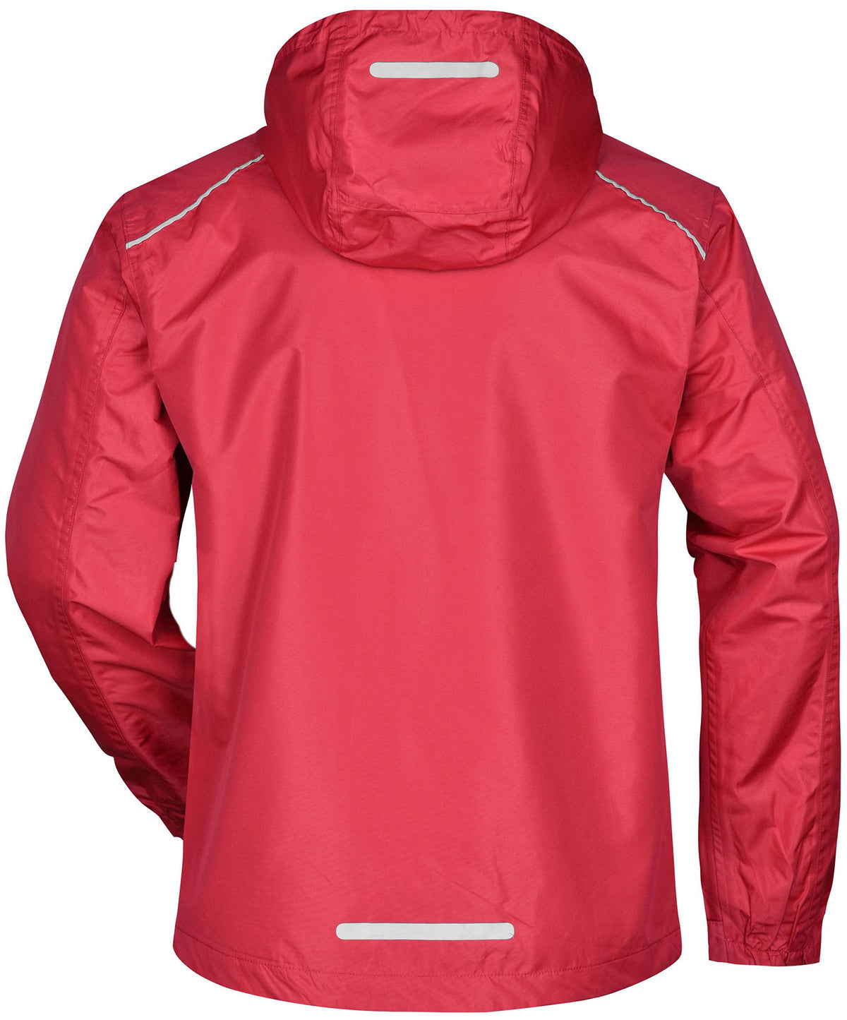 JAN 1118 ― Windbreaker Rain Jacket - Red / Black
