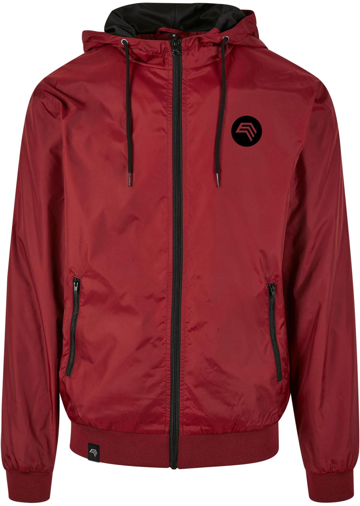 BBD 0016/150 ― Windrunner Jacket - Burgundy Red Brown / Black