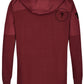 MMT 0910 ― Material-Mix Sweat Jacket - Burgundy Rot