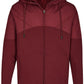 MMT 0910 ― Material-Mix Sweat Jacket - Burgundy Rot