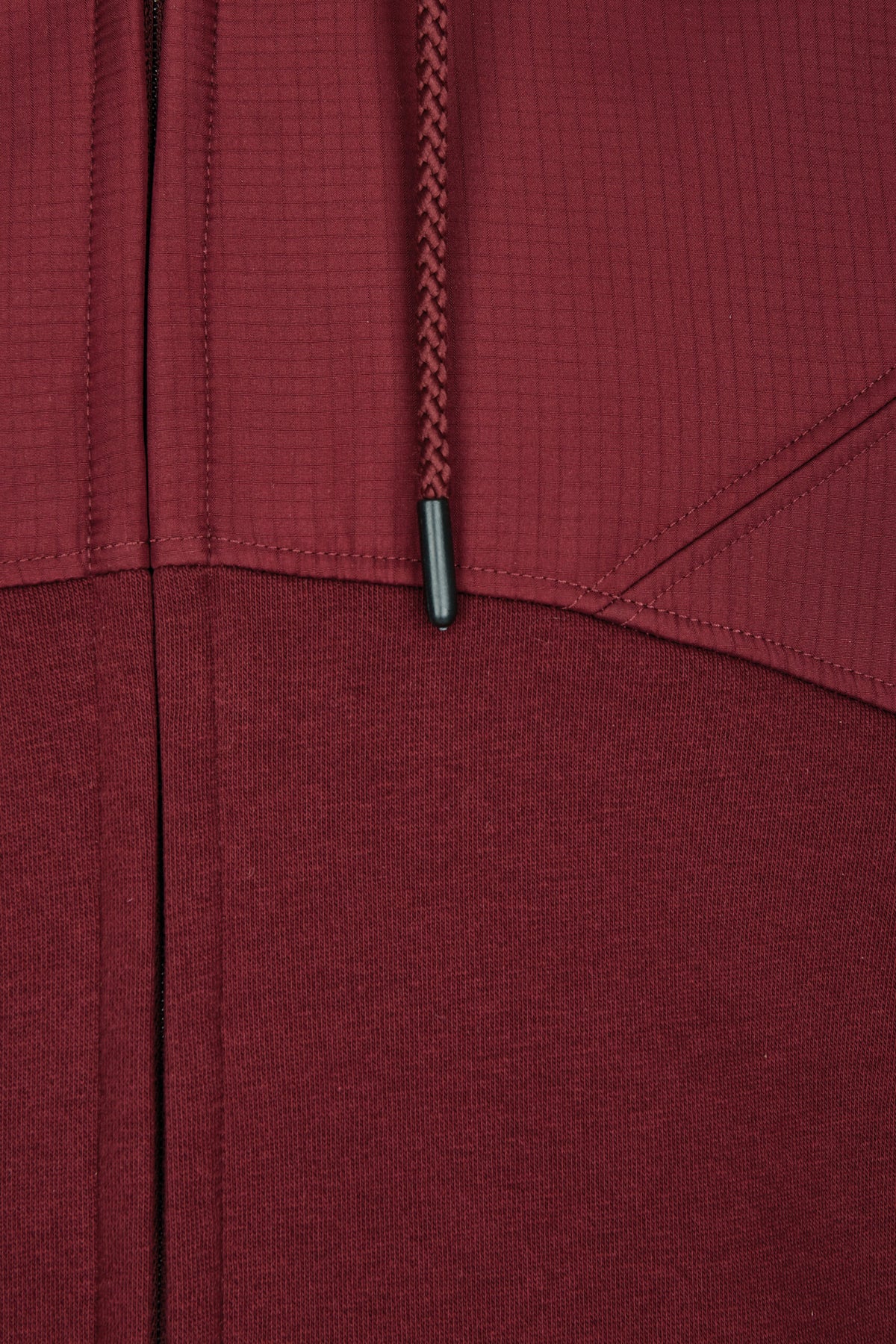 MMT 0910 ― Material-Mix Sweat Jacket - Schwarz