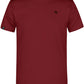 ― % ― JAN 0002/ ― Herren Komfort T-Shirt - Burgund Rot [3XL]