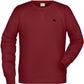 ― % ― JAN 8022/ ― Bio-Baumwolle Sweatshirt - Rot Burgund [M]