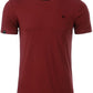 ― % ― JAN 8008/ ― Herren Bio-Baumwolle T-Shirt - Bordeaux Rot Braun [M]