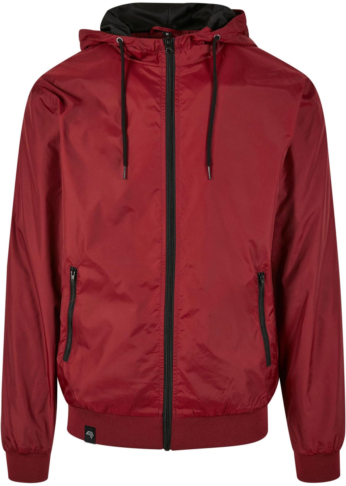 BBD 0016/150 ― Windrunner Jacket - Burgundy Red Brown / Black